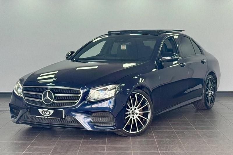 Blue Used 2020 Mercedes E300 AMG line Sedan | £25,990 (Fair price) - Image 1/1
