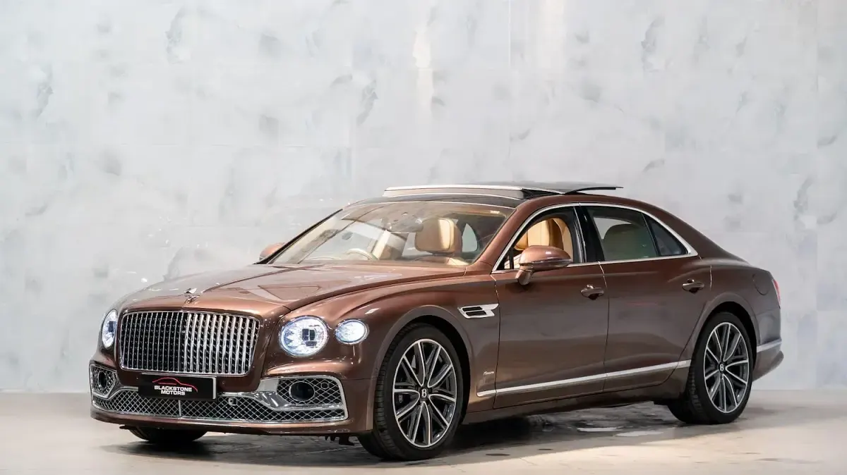 Used Bentley Flying Spur 2022 Brown Sedan