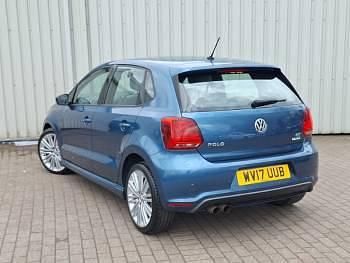Used VW Polo BlueGT 150 HP (110 kW) 2017 Blue Hatchback