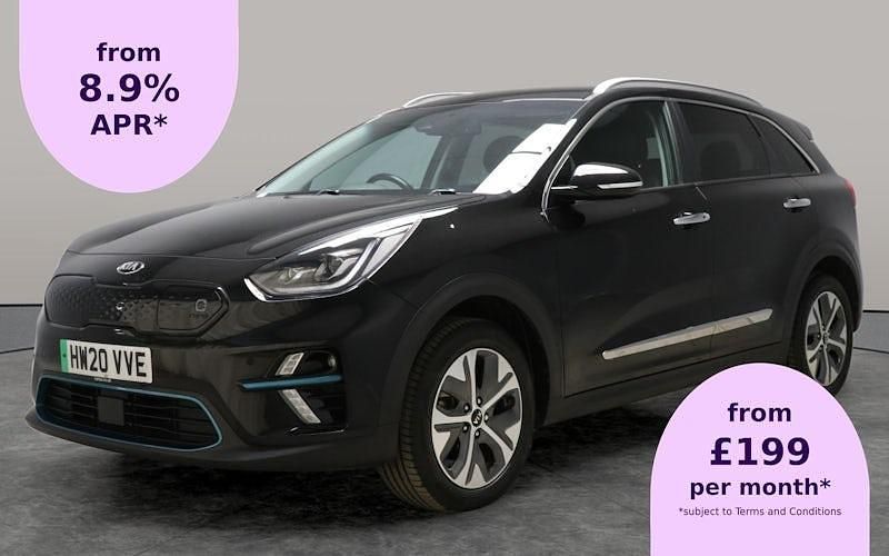 Black Used 2020 Kia e-Niro 4 SUV | £14,409 (Good price) - Image 1/2