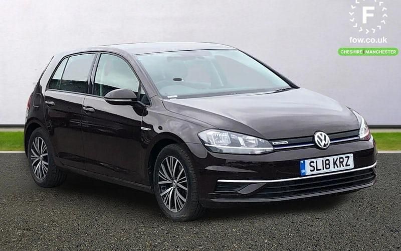 Used VW Golf VII SE 131 HP (96 kW) 2018 Black Hatchback