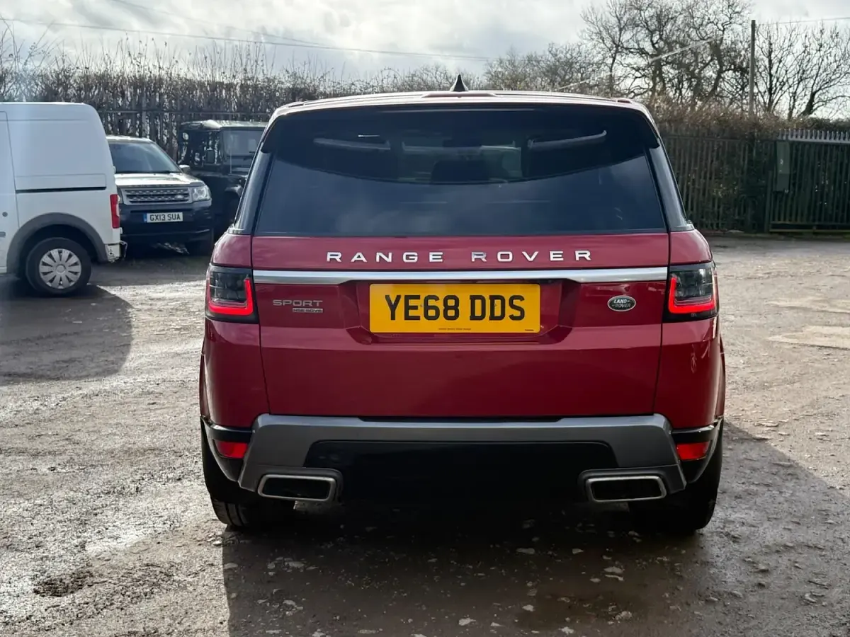 Used Land Rover Range Rover Sport HSE 306 HP (225 kW) 2019 Red SUV
