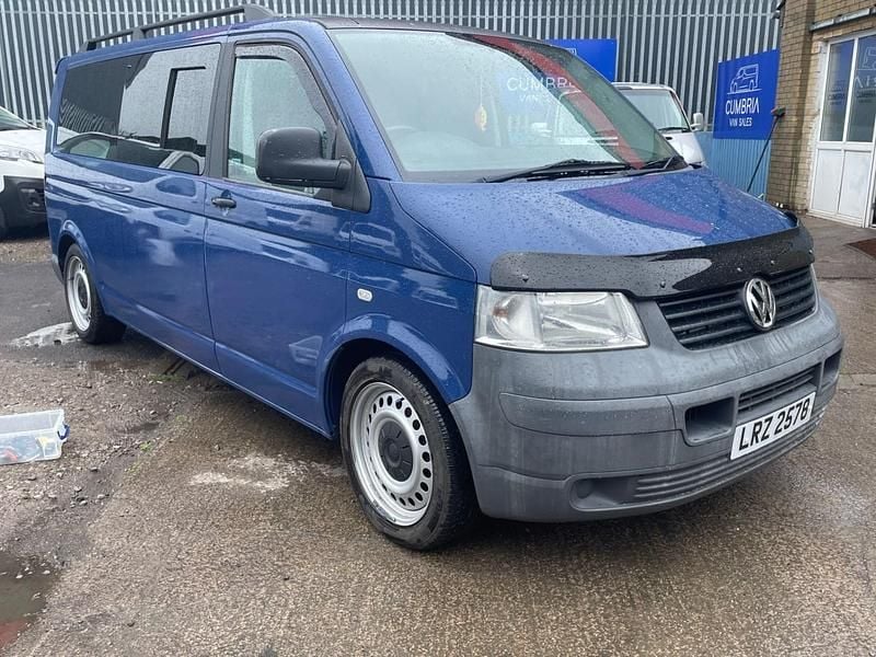 Used VW Transporter 102 HP (75 kW) 2016 Blue Van