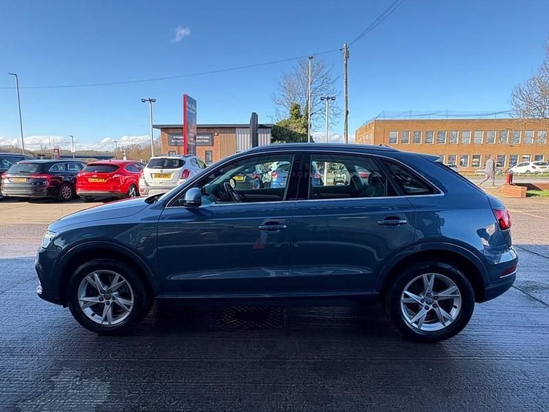 Used Audi Q3 S-line plus 150 HP (110 kW) 2016 Utopia blue SUV