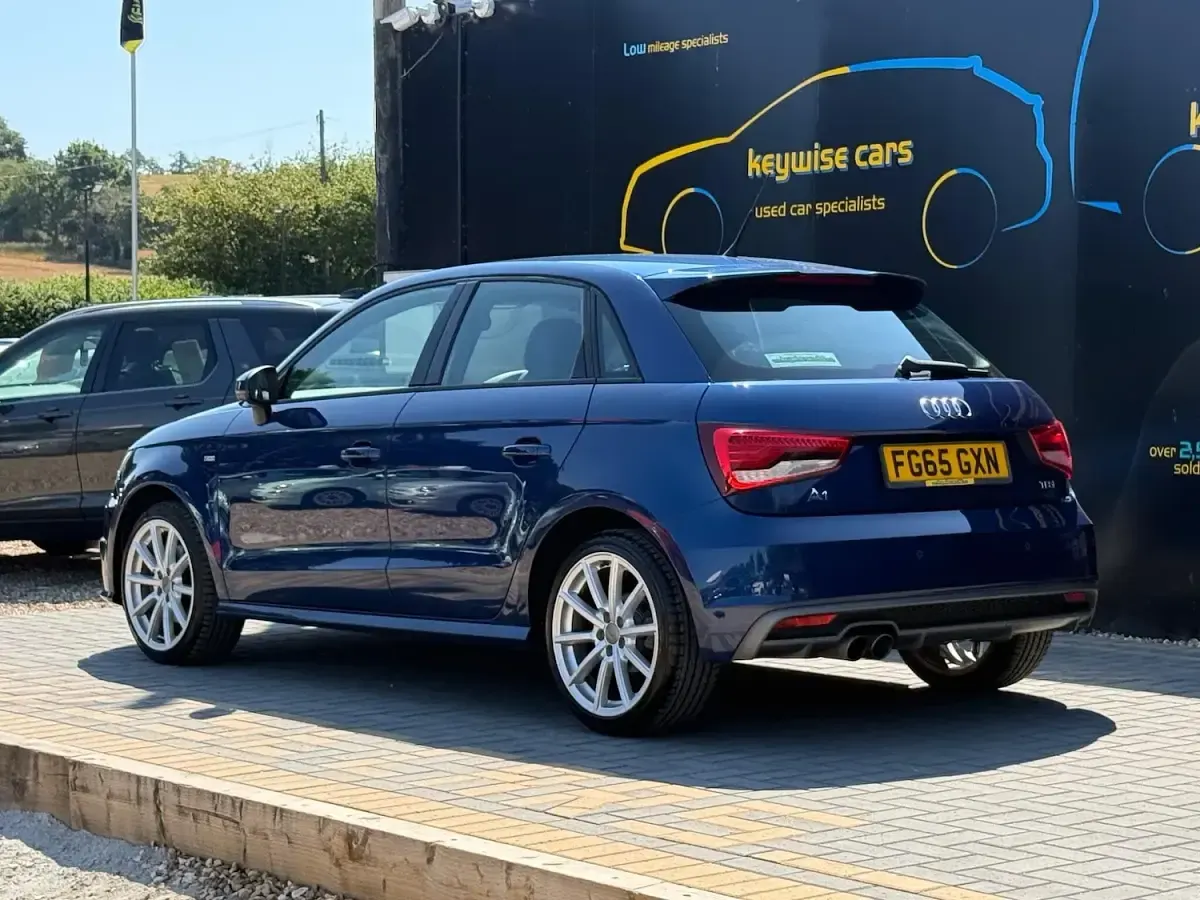 Used Audi A1 Sportback S-Line 2015 Blue Hatchback