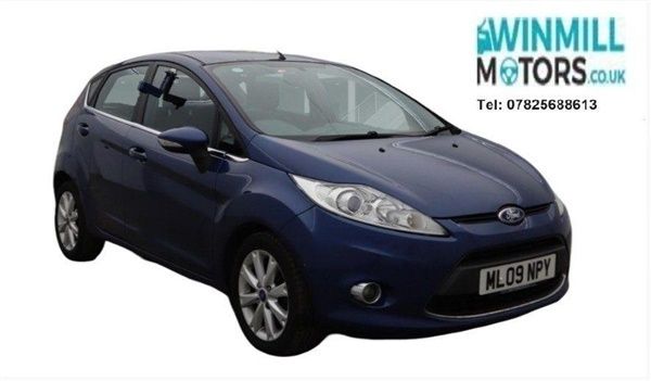 Blue Used 2009 Ford Fiesta Zetec Hatchback | £2,295 (Expensive) - Image 1/1