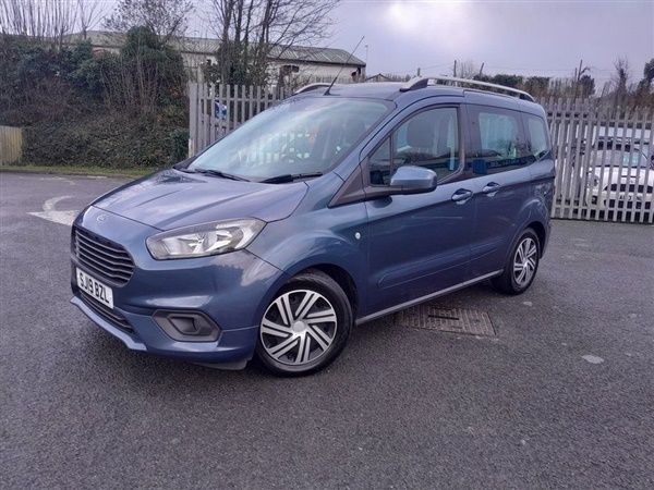 Blue Used 2019 Ford Tourneo Courier Zetec MPV | £7,995 (Expensive) - Image 1/1