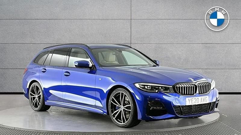 Blue Used 2020 BMW 330 M Sport Estate | £26,950 (Fair price) - Image 1/4