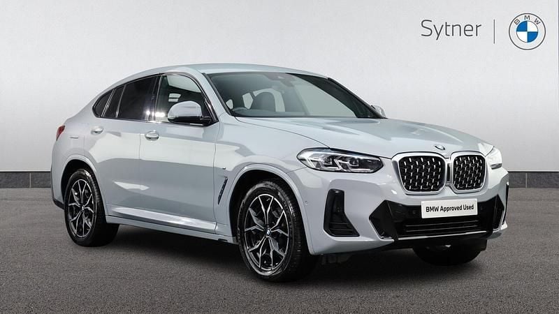 Grey Used 2022 BMW X4 M Sport SUV | £35,000 (Good price) - Image 1/4