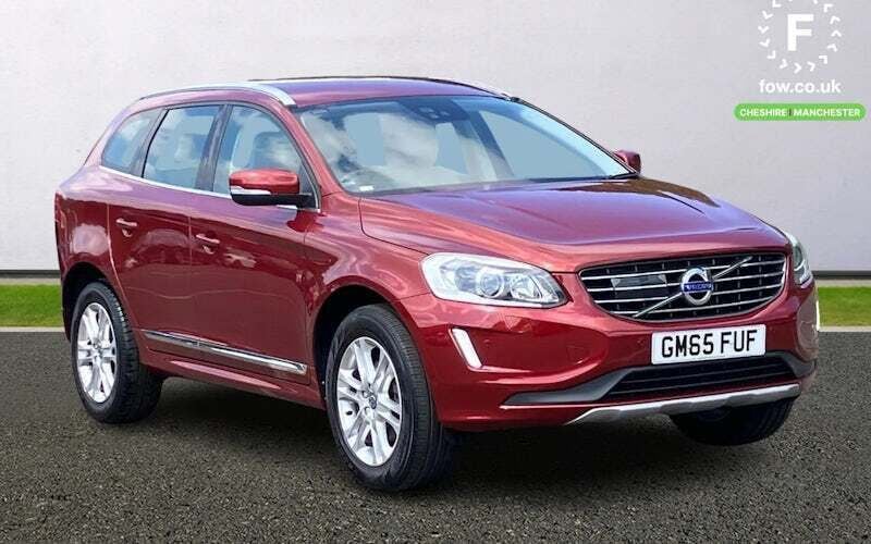 Red Used 2016 Volvo XC60 SE Lux SUV | £15,599 (Fair price) - Image 1/4