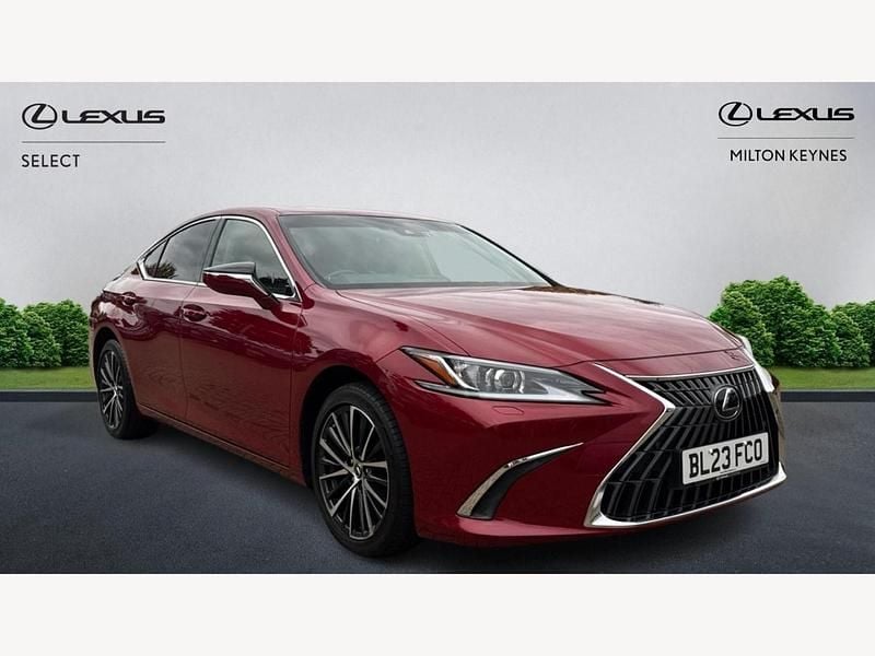 Red Used 2023 Lexus ES300H Sedan | £31,500 (Good price) - Image 1/3