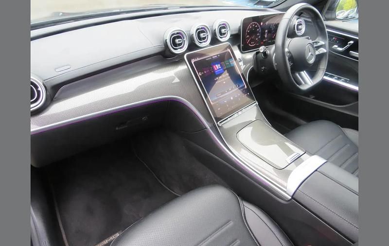 Used Mercedes C300e AMG Line Premium 255 HP (187 kW) 2024 Black Estate