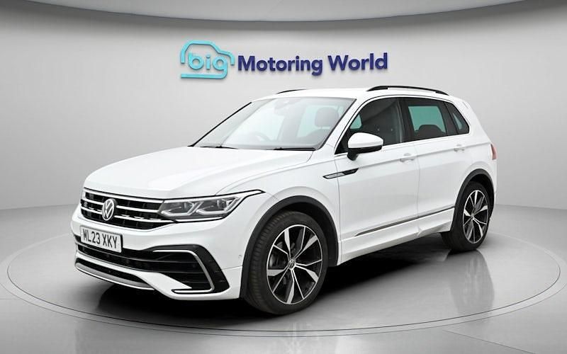 Used VW Tiguan R-line 150 HP (110 kW) 2023 White SUV