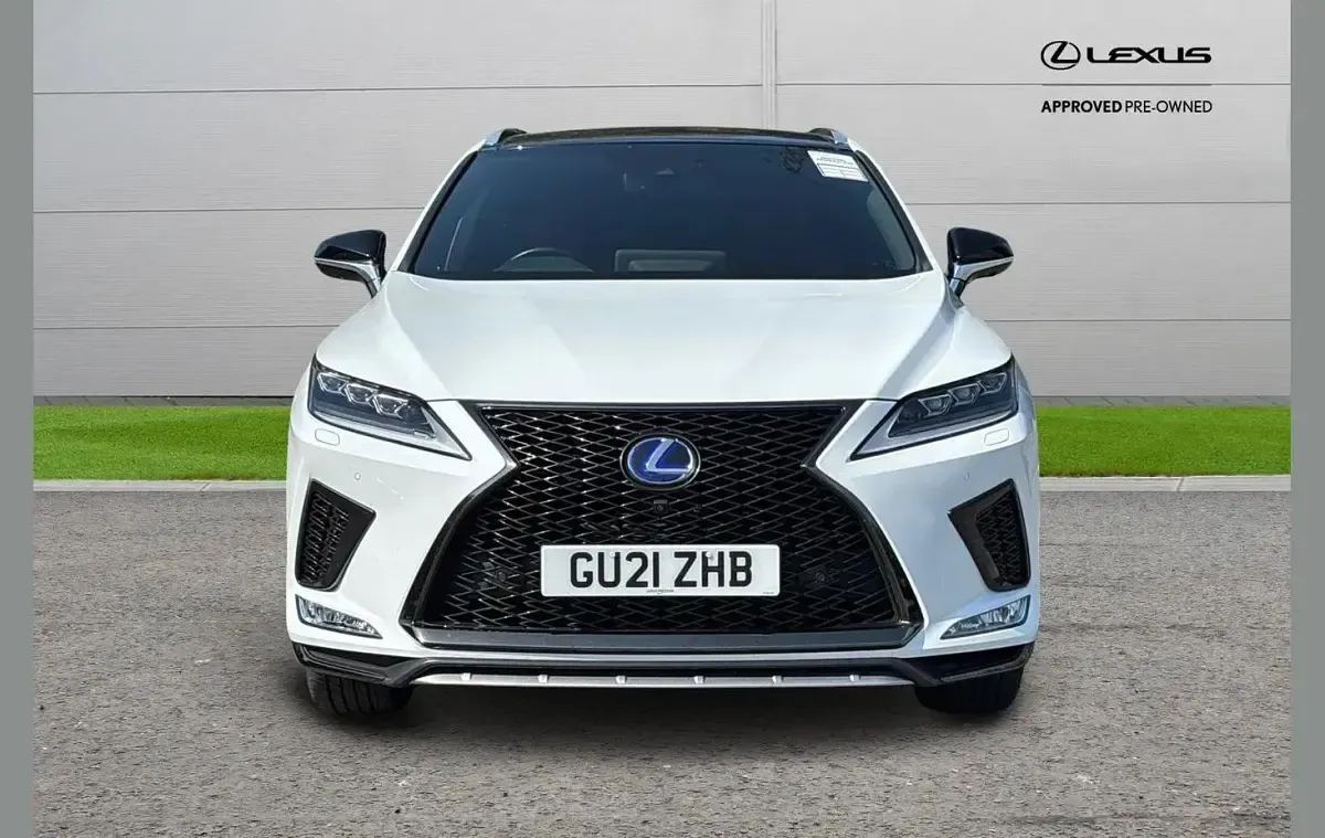 Used Lexus RX450h Sport Line 308 HP (226 kW) 2021 White SUV