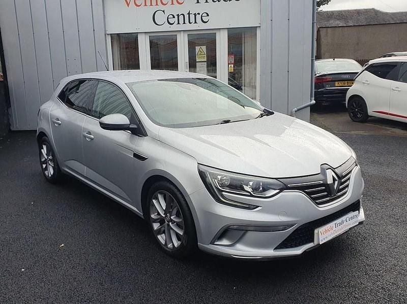 Silver Used 2017 Renault Mégane GT Line GT-Line Hatchback | £6,499 (Fair price) - Image 1/4