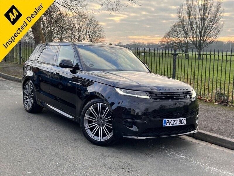 Black Used 2023 Land Rover Range Rover Sport SE Dynamic SUV | £72,495 (A bit pricey) - Image 1/4