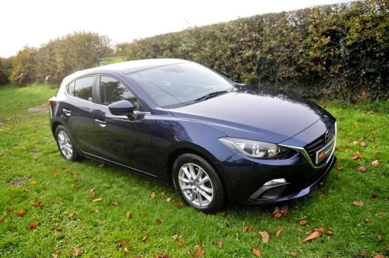 Blue Used 2014 Mazda 3 Hatchback | £6,495 (Good price) - Image 1/4