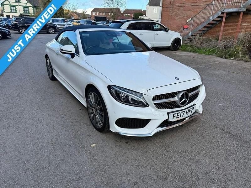 White Used 2017 Mercedes C200 AMG line Cabriolet | £15,500 (Fair price) - Image 1/2