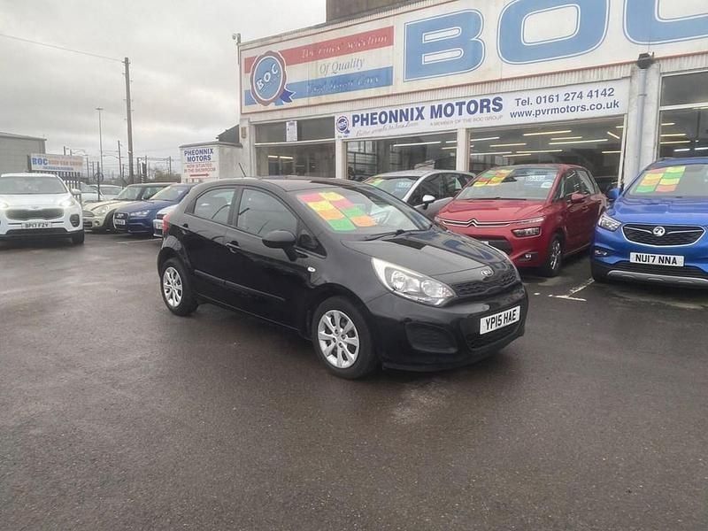Used Kia Rio 2014 Black Hatchback