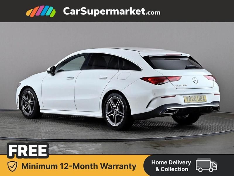 Used Mercedes CLA200 AMG Line Premium 2020 White Estate