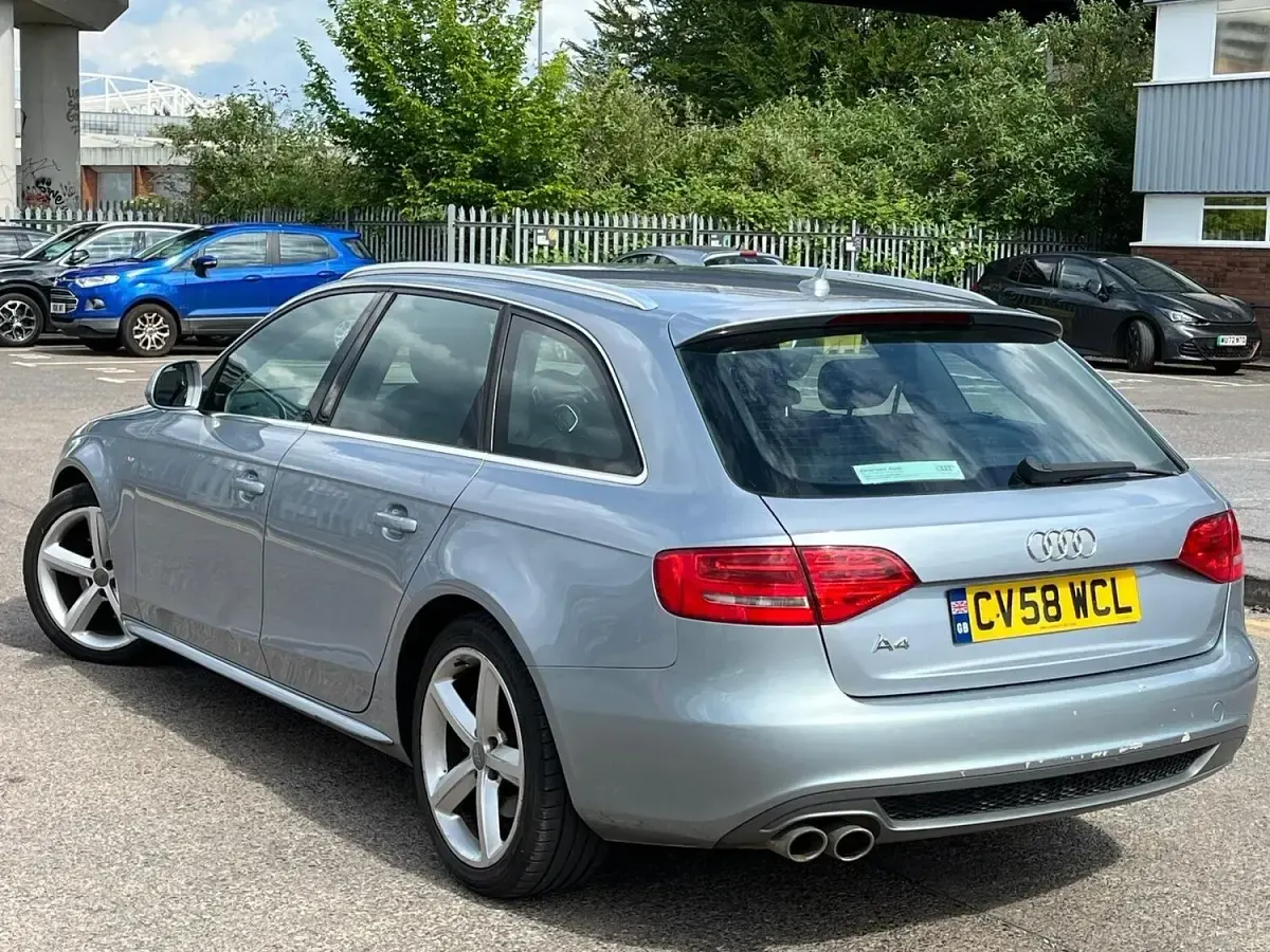 Used Audi A4 S-Line 2008 Silver Estate