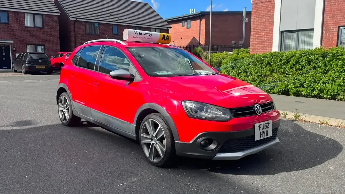 Used VW Polo Cross 2012 Red Hatchback