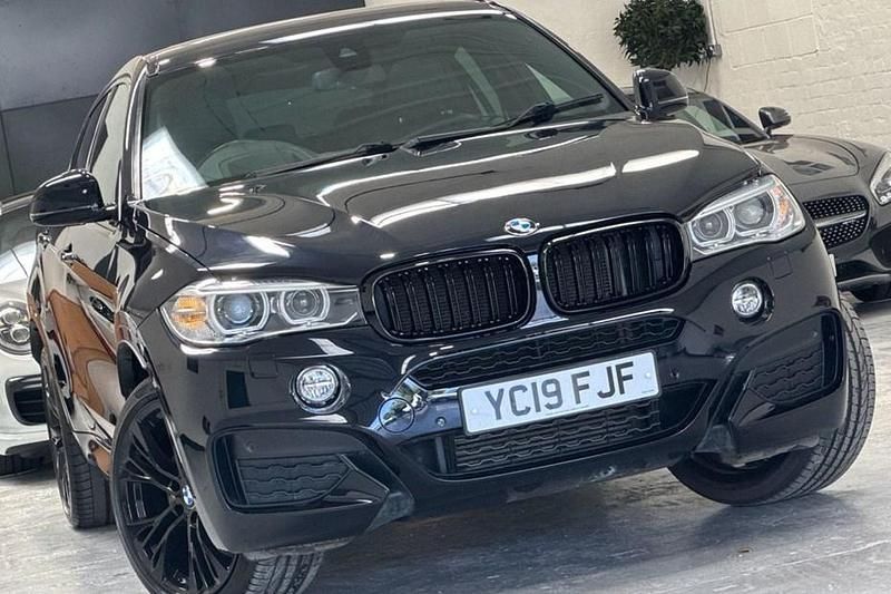 Black Used 2019 BMW X6 M Sport SUV | £25,461 (Fair price) - Image 1/1