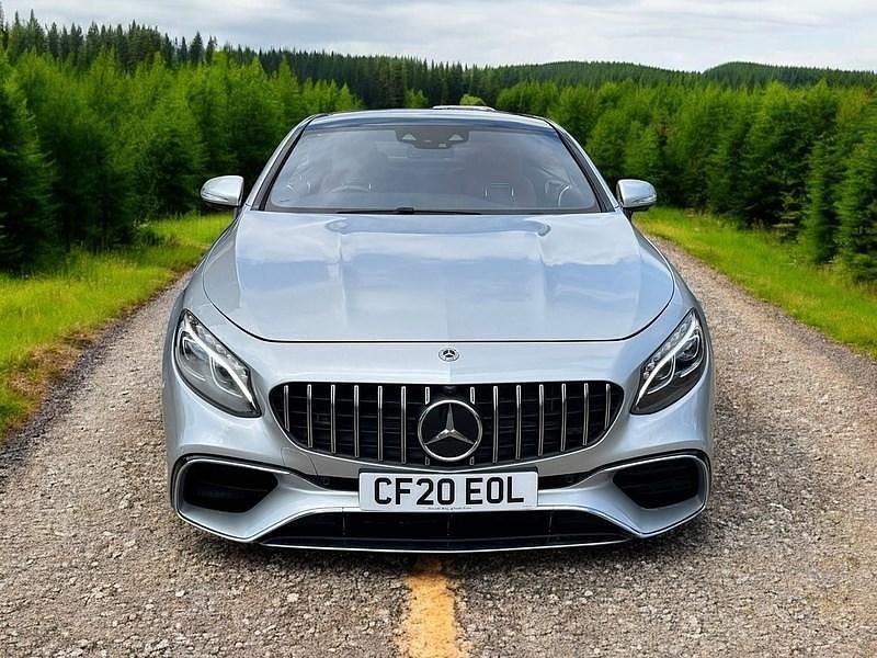 Used Mercedes S63 AMG AMG 2020 Silver Coupe