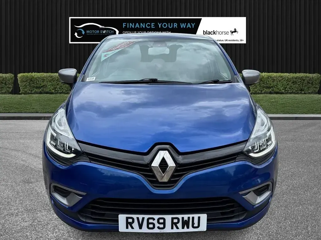Used Renault Clio GT-Line 90 HP (66 kW) 2019 Blue Hatchback