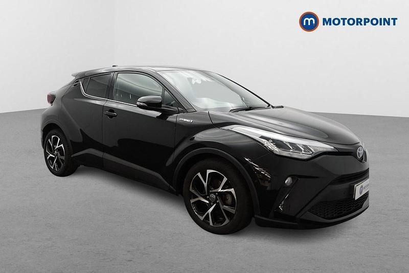 Black Used 2021 Toyota C-HR Design SUV | £16,999 (Good price) - Image 1/4