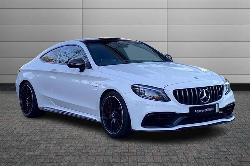 Polar white Used 2019 Mercedes C63S AMG Premium Plus Coupe | £49,150 (Super price) - Image 1/4