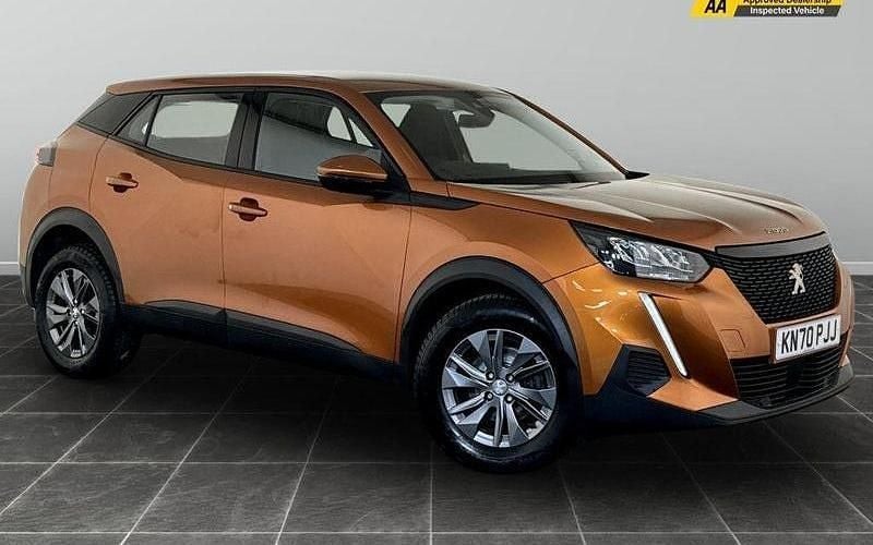 Orange Used 2020 Peugeot 2008 Active SUV | £10,995 (Fair price) - Image 1/2