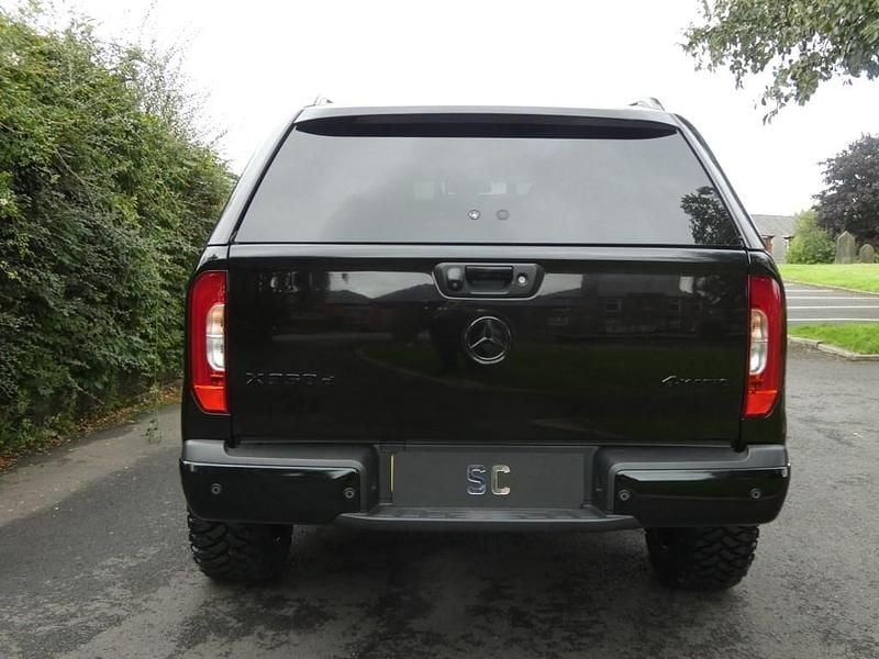 Used Mercedes X350 2019 Black Pickup