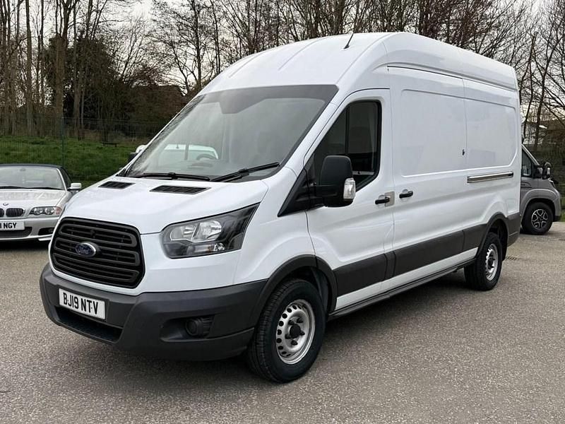 Used Ford Transit 130 HP (95 kW) 2019 White Van