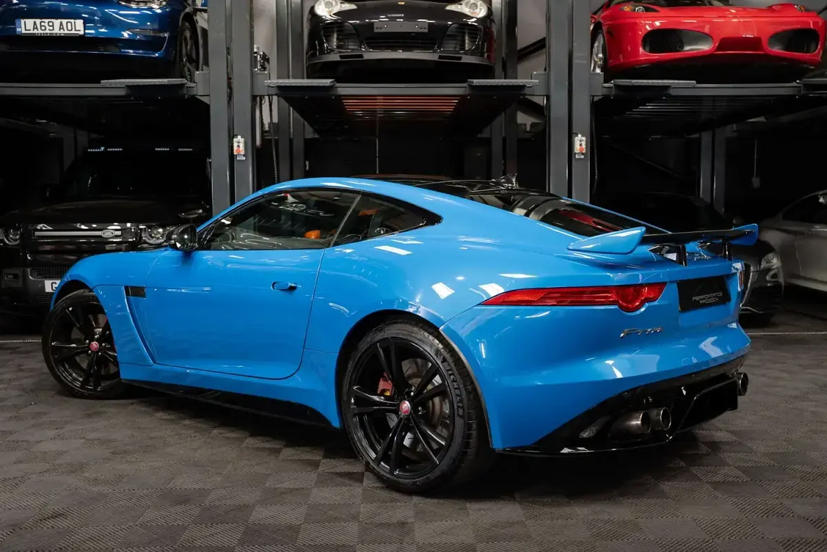 Used Jaguar F-Type SVR 2016 Blue Coupe