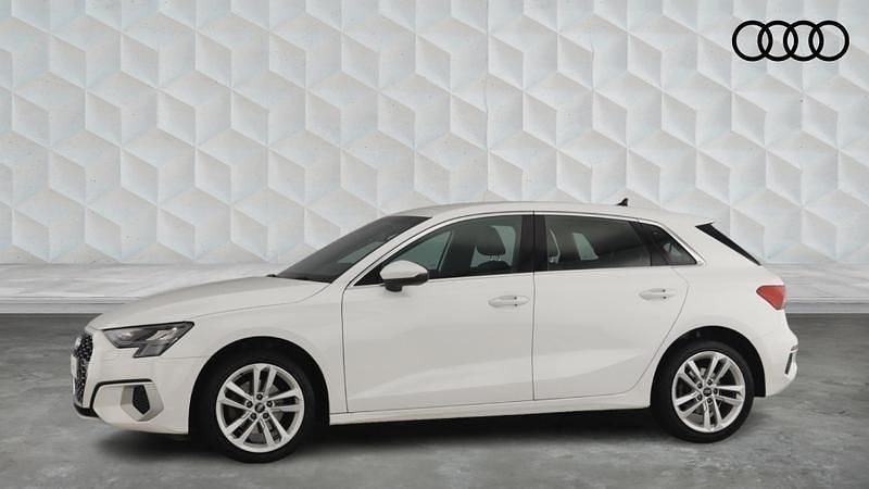 White Used 2022 Audi A3 Sport Hatchback | £18,600 (Good price) - Image 1/4