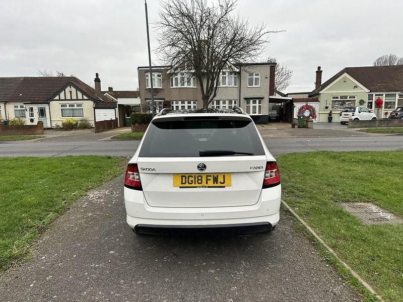 Used Skoda Fabia Monte Carlo 2018 White Estate