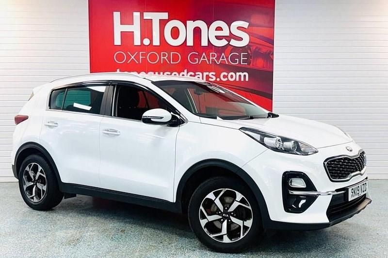 Used Kia Sportage 130 HP (95 kW) 2019 White SUV