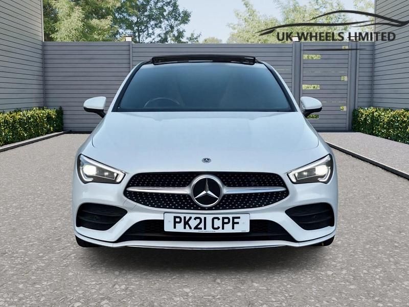Used Mercedes CLA180 AMG Line Premium Plus 136 HP (100 kW) 2021 White Sedan
