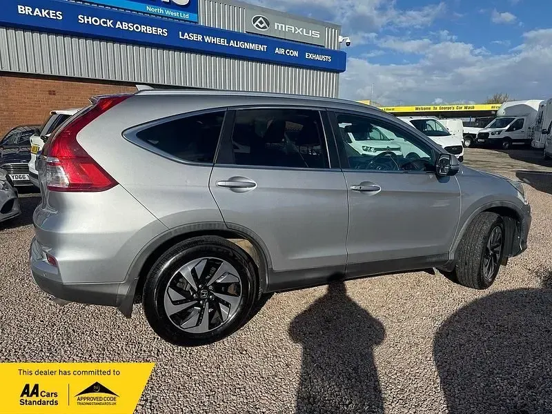 Używany Honda CR-V EX 160 KM (117 kW) 2016 Srebrny SUV