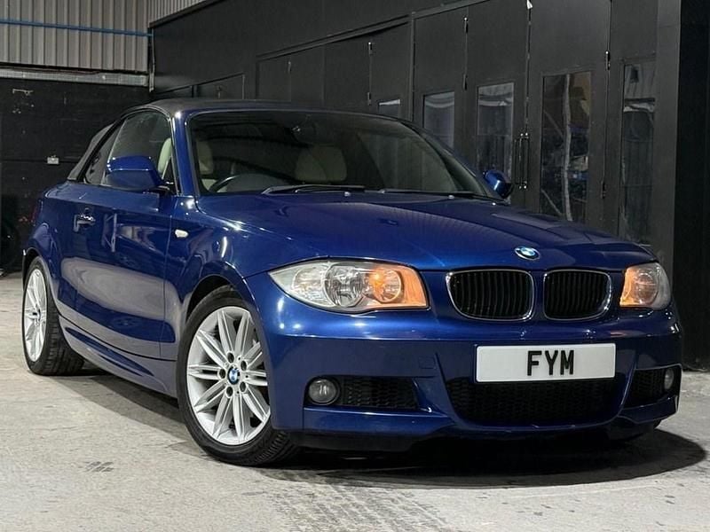 Used BMW 120 Cabriolet M Sport 177 HP (130 kW) 2010 Blue Cabriolet