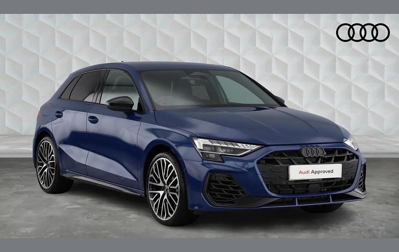 Used Audi S3 Sportback Black Edition 328 HP (241 kW) 2025 Blue Hatchback