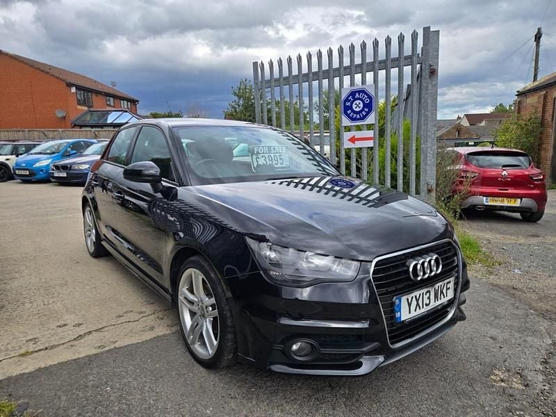 Black Used 2013 Audi A1 S-Line Hatchback | £3,999 (Fair price) - Image 1/4