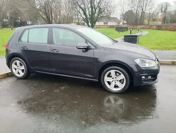 Used VW Golf VII Match 110 HP (80 kW) 2015 Black Hatchback