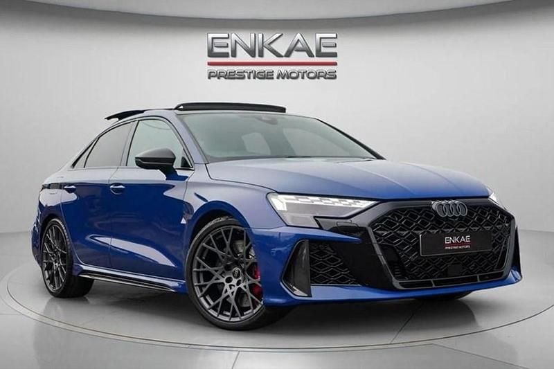 Blue Used 2025 Audi RS3 Design Sedan | £59,995 - Image 1/1