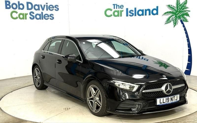 Black Used 2019 Mercedes A200 AMG line Hatchback | £15,900 (Good price) - Image 1/4