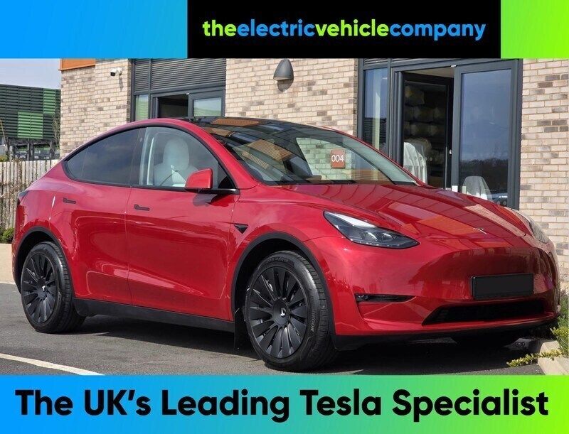 Red Used 2023 Tesla Model Y Long Range SUV | £31,995 - Image 1/4