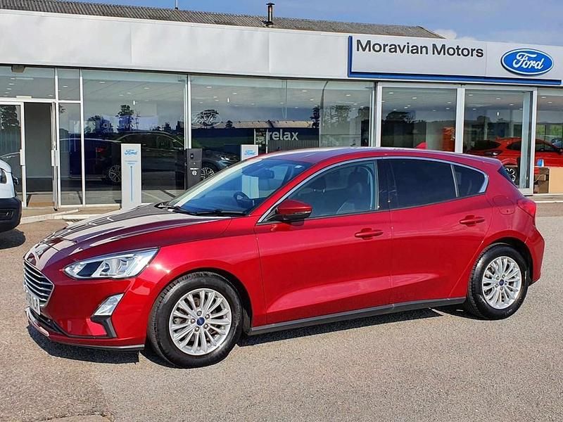 Used Ford Focus Titanium 2018 Red Hatchback