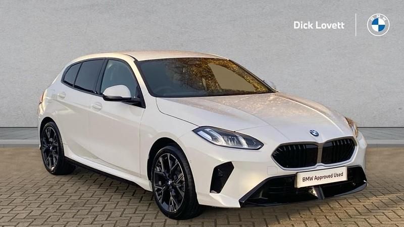 Used BMW 120 M Sport 168 HP (123 kW) 2025 White Hatchback