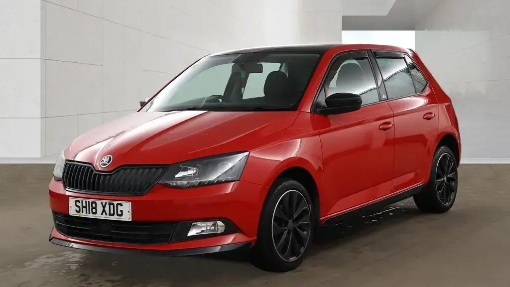 Used Skoda Fabia Monte Carlo 95 HP (69 kW) 2018 Red Hatchback